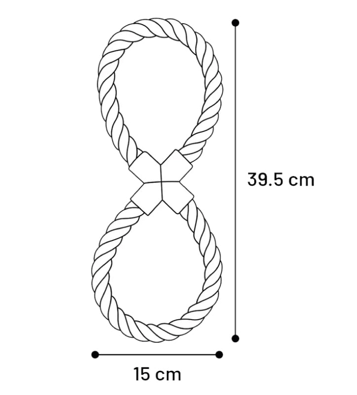 Flamingo - Anello a 8 - 39.5cm