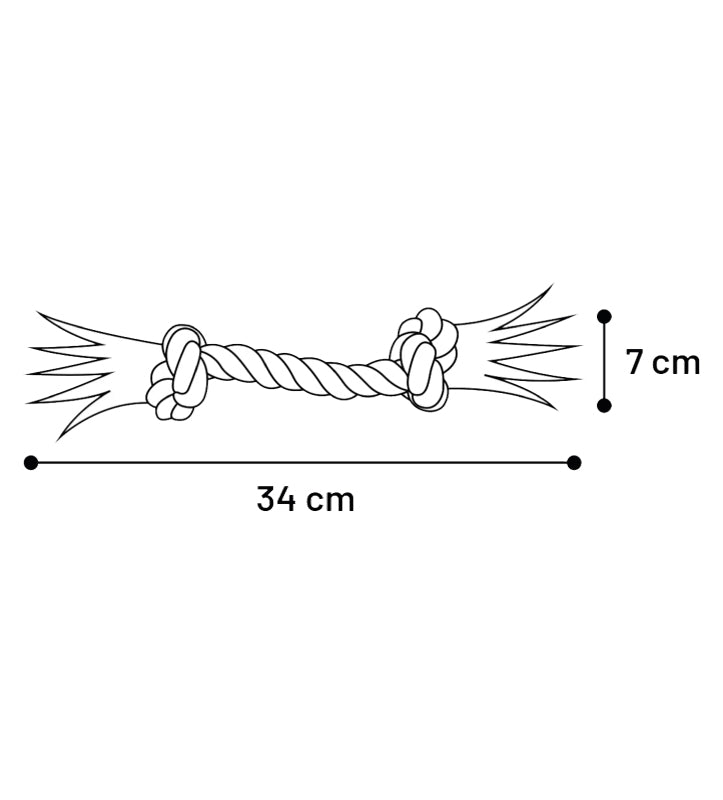 Flamingo - Corda Gioco - 35cm
