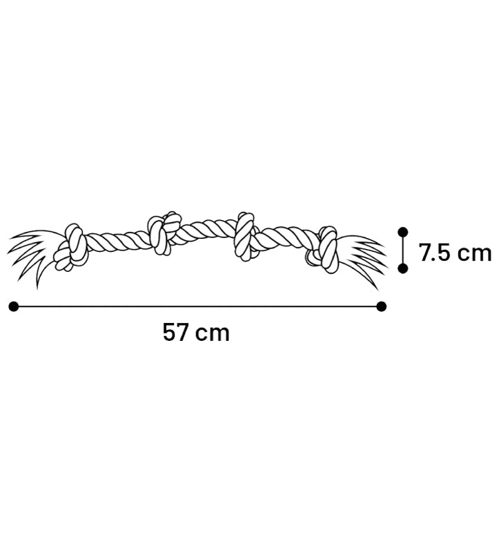 Flamingo - Corda Gioco - 60cm