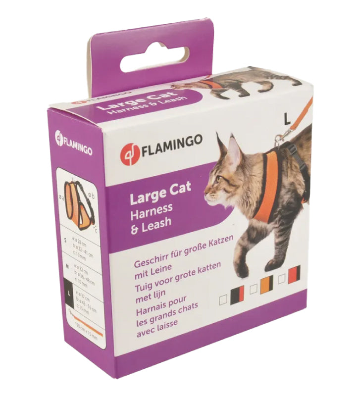 Flamingo - Pettorina Gatto Morbida - L