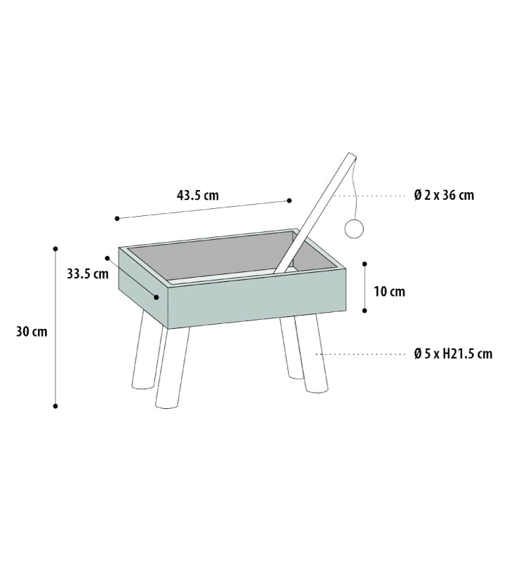 Flamingo - Cuccia per Gatti - Scendiletto