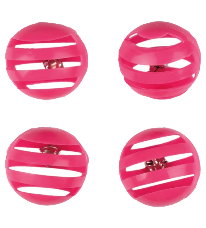 Flamingo - Set di Palline in Plastica - ø 3.9 cm - 4 pezzi