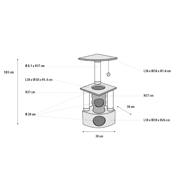 Flamingo - Tiragraffi - Roquefort