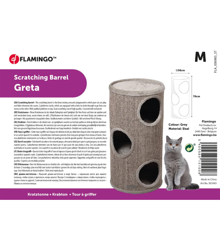 Flamingo - Cat Tower - Greta
