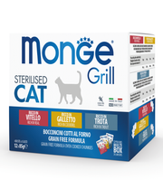 Monge Cat - Grill - Sterilizzato - Multipack - 85gr x 12 bustine