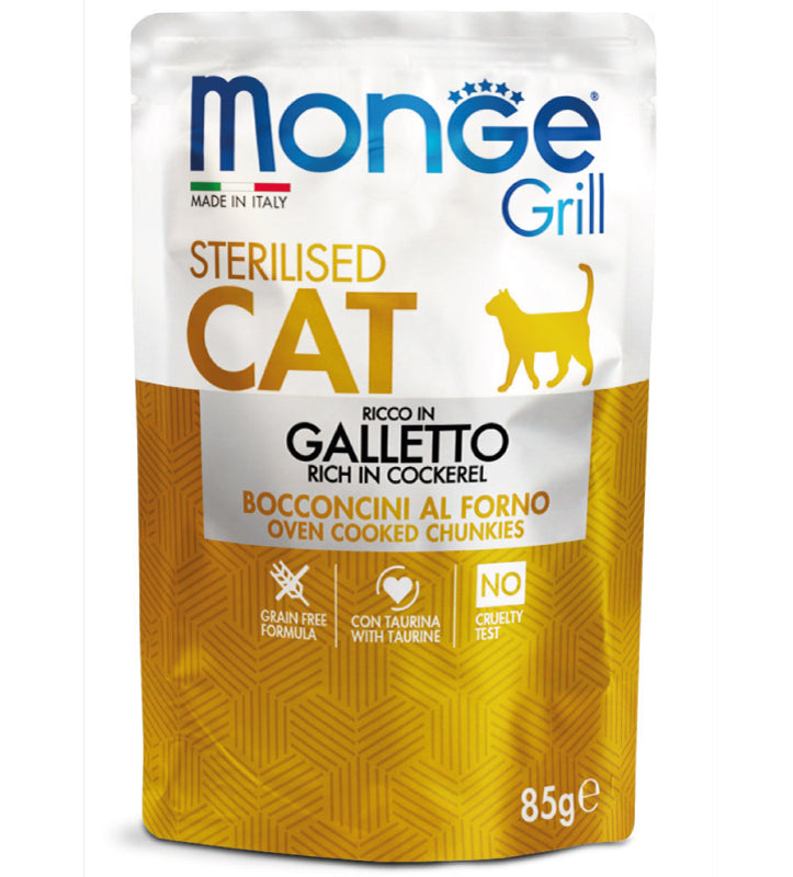 Monge Cat - Grill - Sterilizzato - 85gr