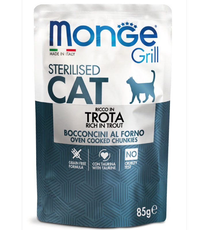 Monge Cat - Grill - Sterilizzato - 85gr