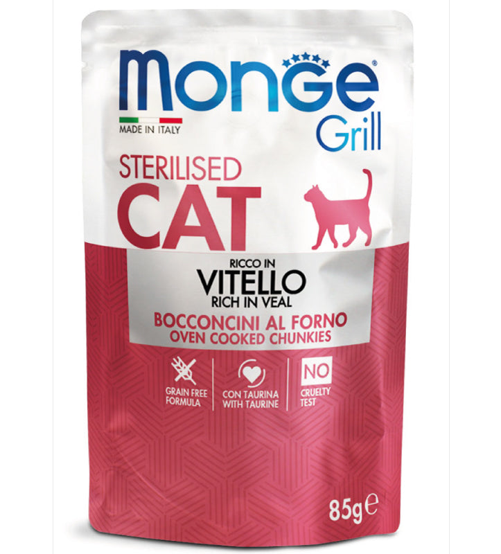 Monge Cat - Grill - Sterilizzato - 85gr