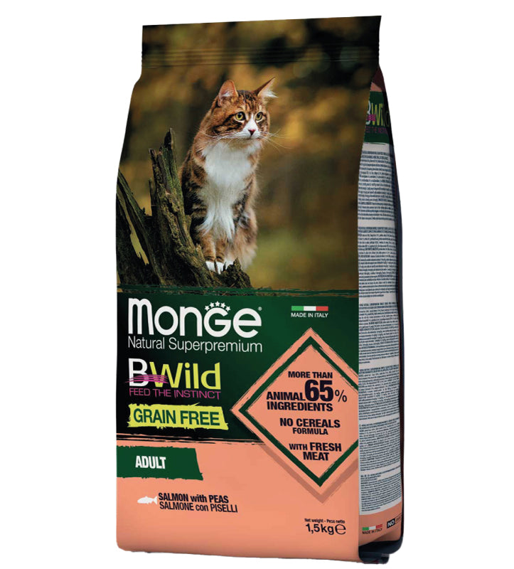 Monge - BWild Cat - Grain Free - Adult - 1.5 kg