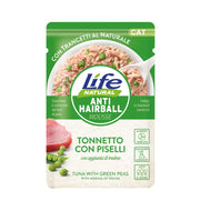 Life Cat - Natural - Mousse - Anti-Hairball - Tonnetto con Piselli - 70gr