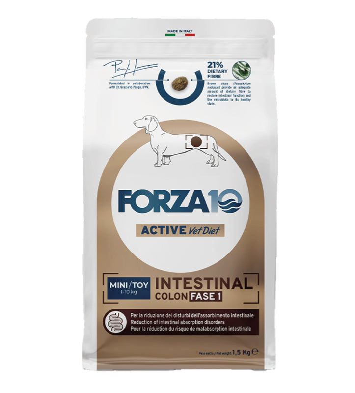 Forza 10 - Active Vet Diet Dog - Mini&Toy - Intestinal Colon - 1.5kg