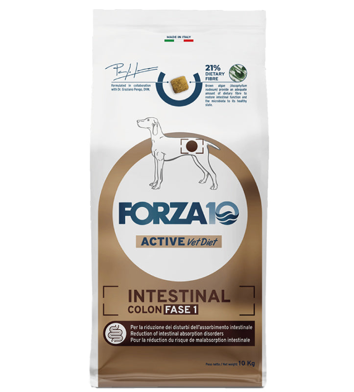 Forza 10 - Active Vet Diet Dog - Intestinal Colon Fase 1 - 10kg