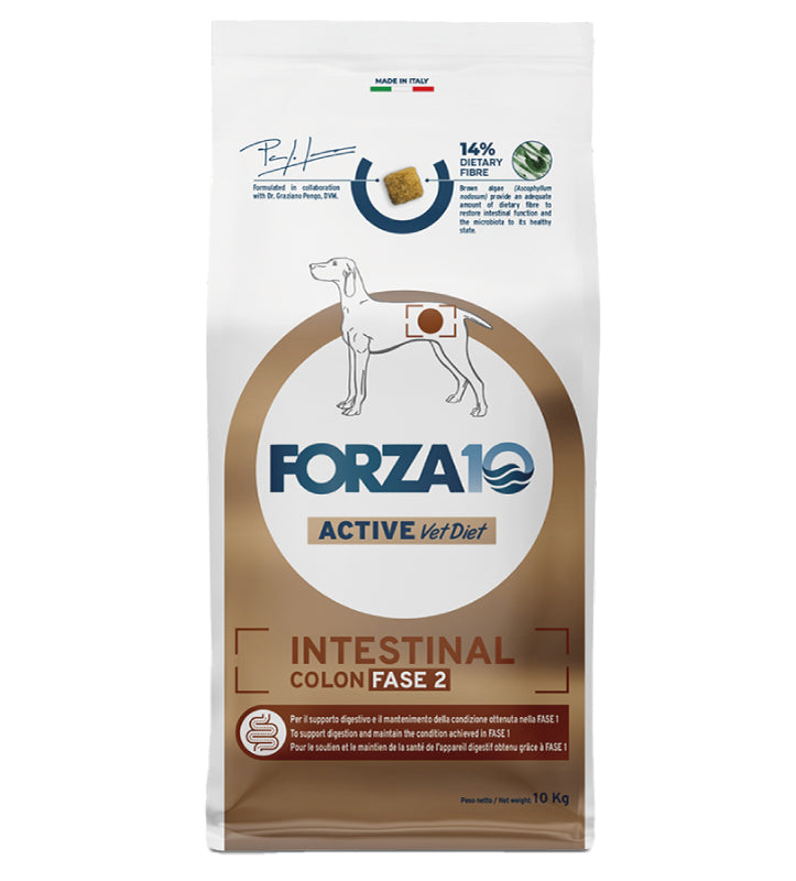 Forza 10 - Active Vet Diet Dog - Intestinal Colon Fase 2 - 10kg
