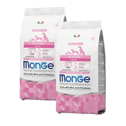 KIT 2 X Monge - Natural Superpremium - All Breeds Adult - Maiale - 12 kg - DOPPIO SACCO
