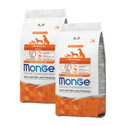 KIT 2 X Monge - Natural Superpremium - All Breeds Adult - Anatra - 12 kg - DOPPIO SACCO