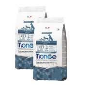 KIT 2 X Monge - Natural Superpremium - All Breeds Adult - Trota - 12 kg - DOPPIO SACCO