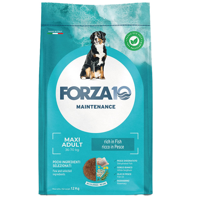 Forza 10 - Maintenance - Maxi - Adult - Pesce - 12kg