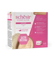 Schesir - Veterinary Solution Feline - Mousse - Gastro Intestinal - 8 lattine da 80gr