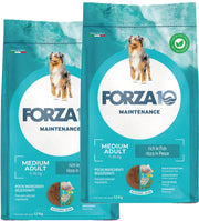 KIT 2 X Forza 10 - Maintenance - Medium - Adult - Pesce - 12kg - DOPPIO SACCO