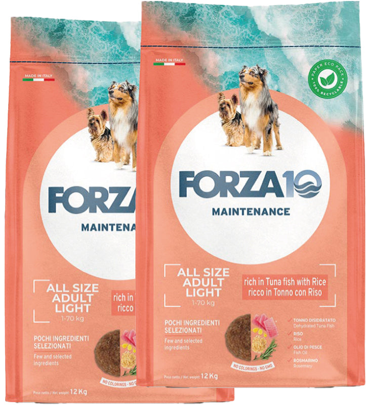 KIT 2 X Forza 10 - Maintenance - All Size - Adult - Light - 12kg - DOPPIO SACCO