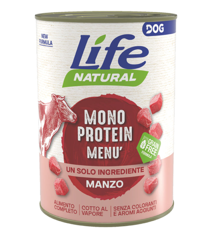 Life Dog - Monoprotein Menù - Adult - 400gr