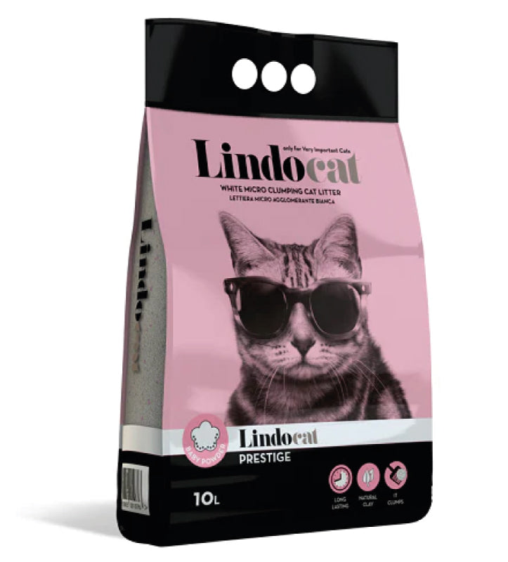Lindocat - Lettiera Agglomerante - Prestige - 10 litri
