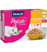 Vitakraft - Poesie Classique - Adult - In Gelatina - Multipack - 12 buste da 85g