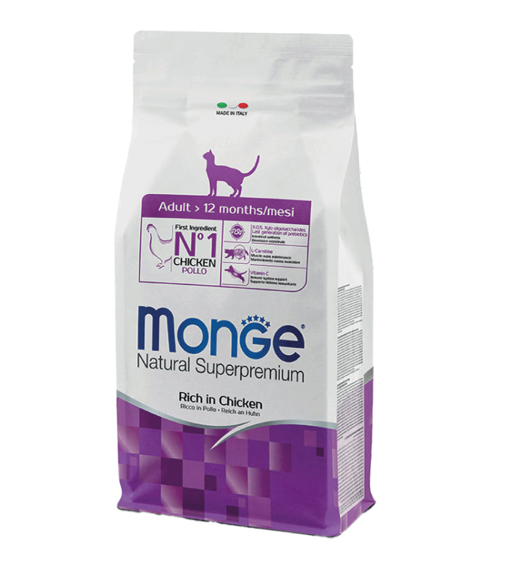 Monge Cat - Natural Superpremium - Adult - Pollo - 10 kg