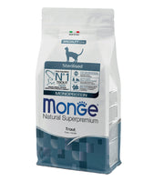 Monge Cat - Natural Superpremium - Adult - Sterilised - Trota - 10 kg