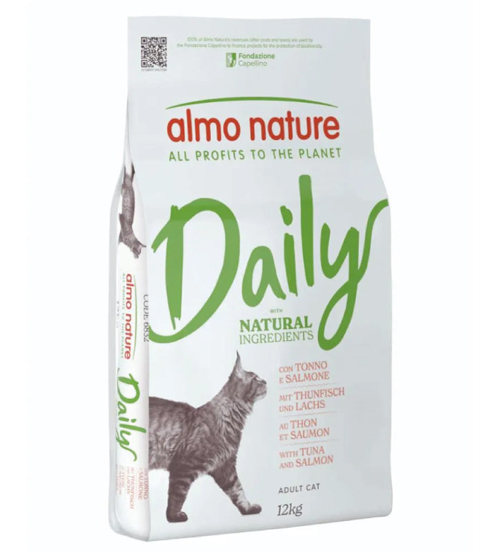 Almo Nature - Daily Cat Maintenance - Adult - Tonno e Salmone - 12kg