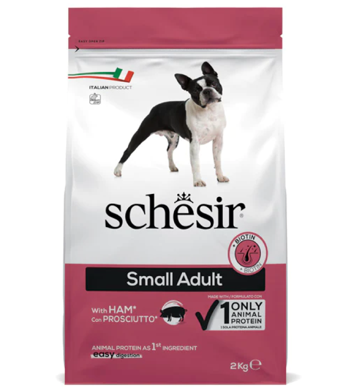 Schesir Dog - Small Adult - Prosciutto - 2 kg