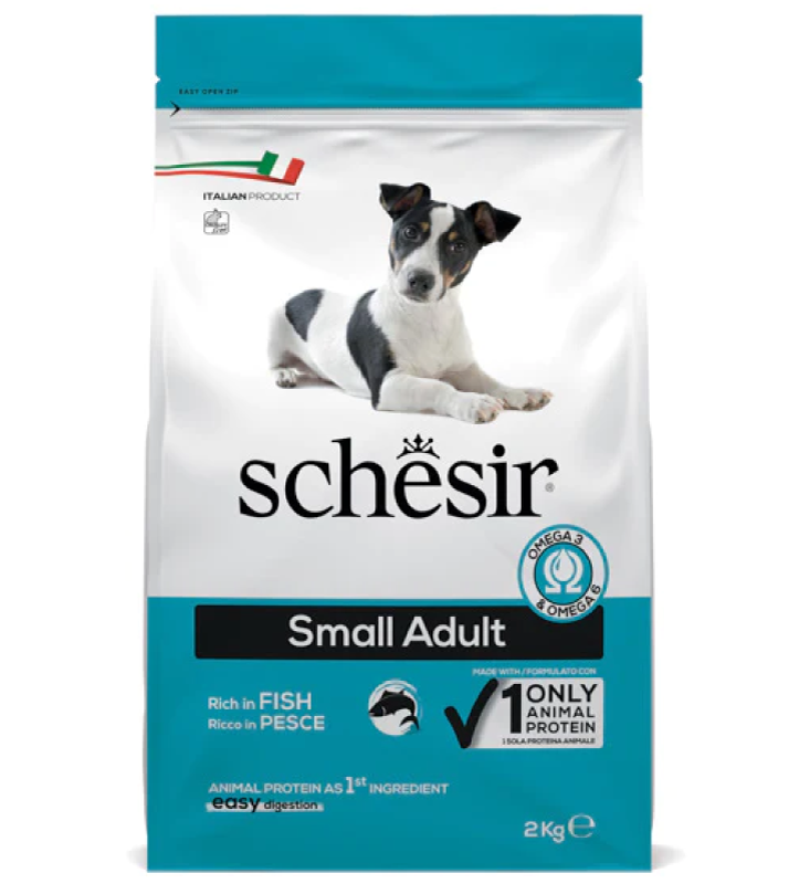 Schesir Dog - Small Adult - Pesce - 2 kg