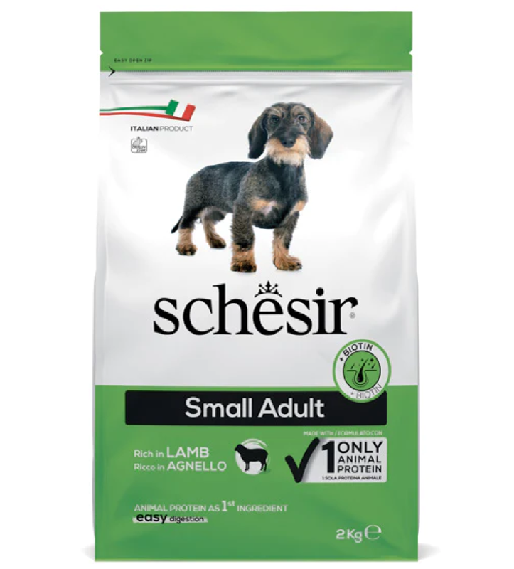 Schesir Dog - Small Adult - Agnello - 2 kg