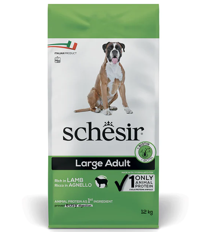 Schesir Dog - Large Adult - Agnello - 12 kg