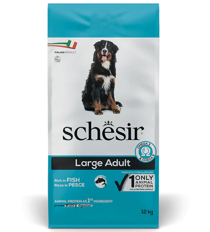 Schesir Dog - Large Adult - Pesce - 12 kg