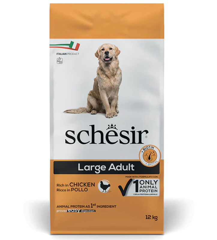 Schesir Dog - Large Adult - Pollo - 12 kg