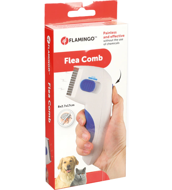 Flamingo - Pettine Elettrico - Rimuovi Pulci
