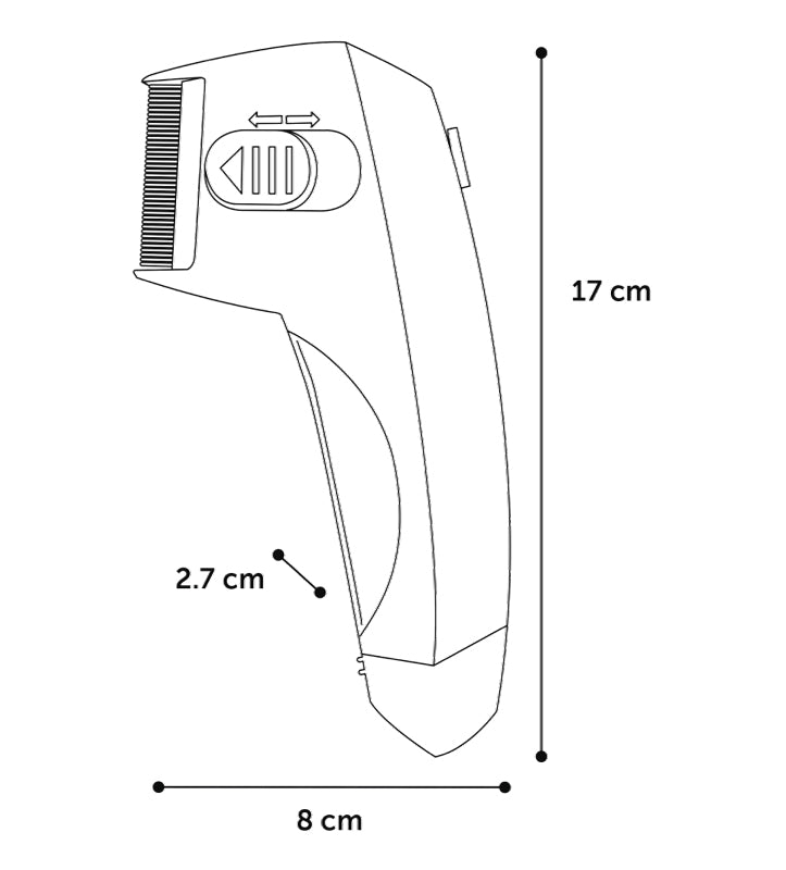 Flamingo - Pettine Elettrico - Rimuovi Pulci