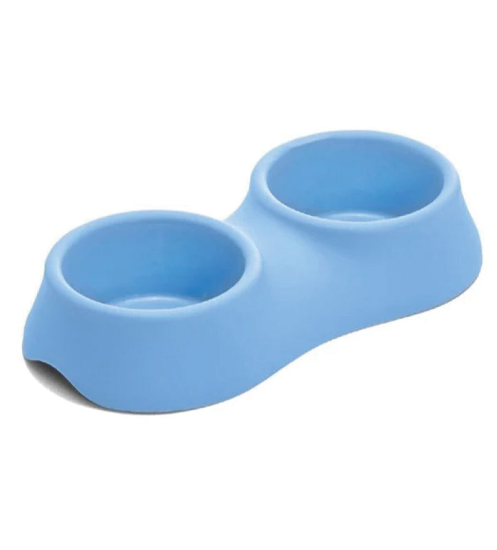 Imac - Ciotola in Plastica Riciclata Doppia - Dea 22 - 2x0.45 L