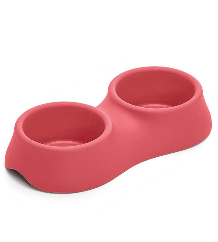 Imac - Ciotola in Plastica Riciclata Doppia - Dea 22 - 2x0.45 L