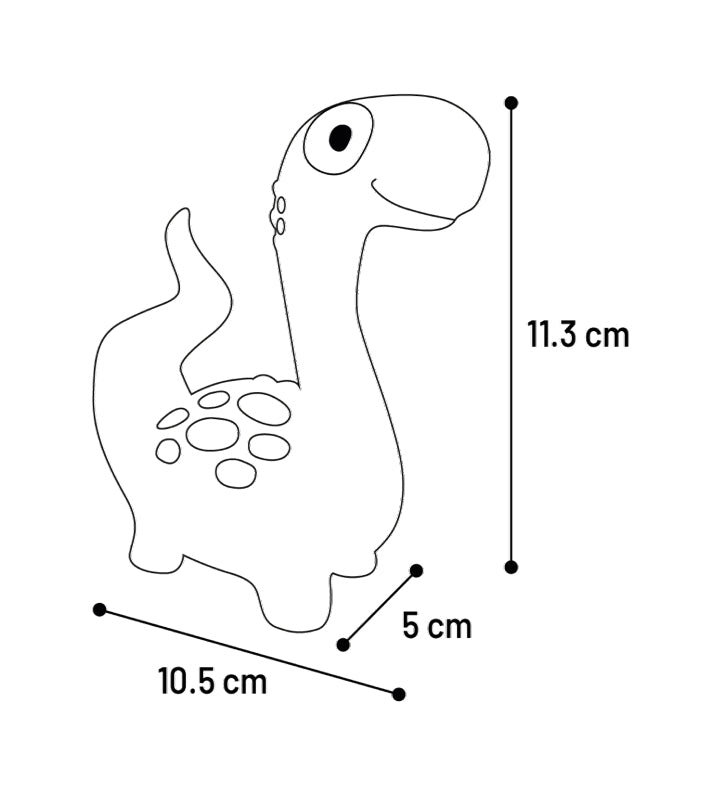 Flamingo - Dinosauro Puga - 11cm
