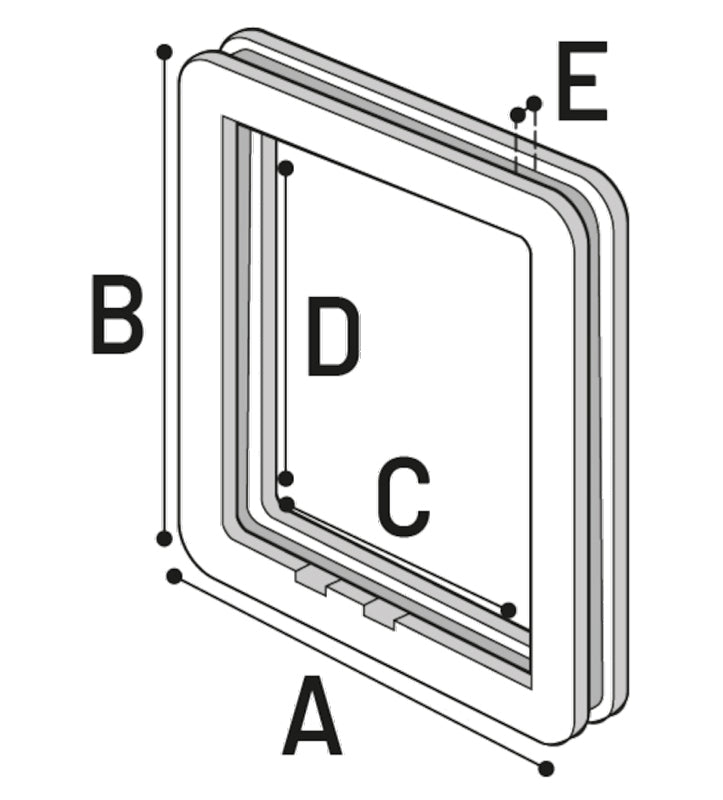 Flamingo - Porta Basculante XL - 4 funzioni