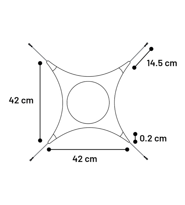 Flamingo - Amaca Buck - per Furetti