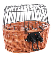 Flamingo - Trasportino Anteriore per Bici - in Vimini