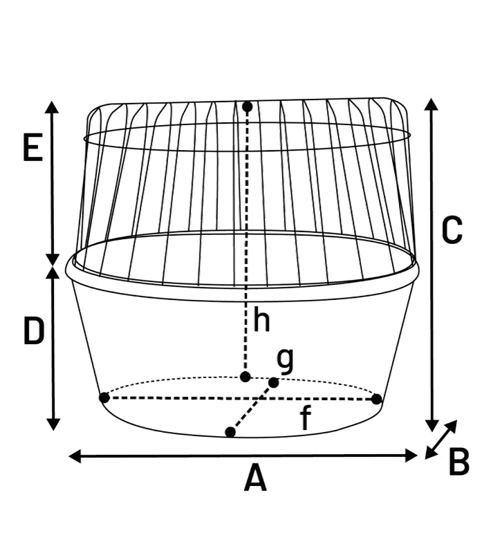 Flamingo - Trasportino Posteriore per Bici - in Vimini