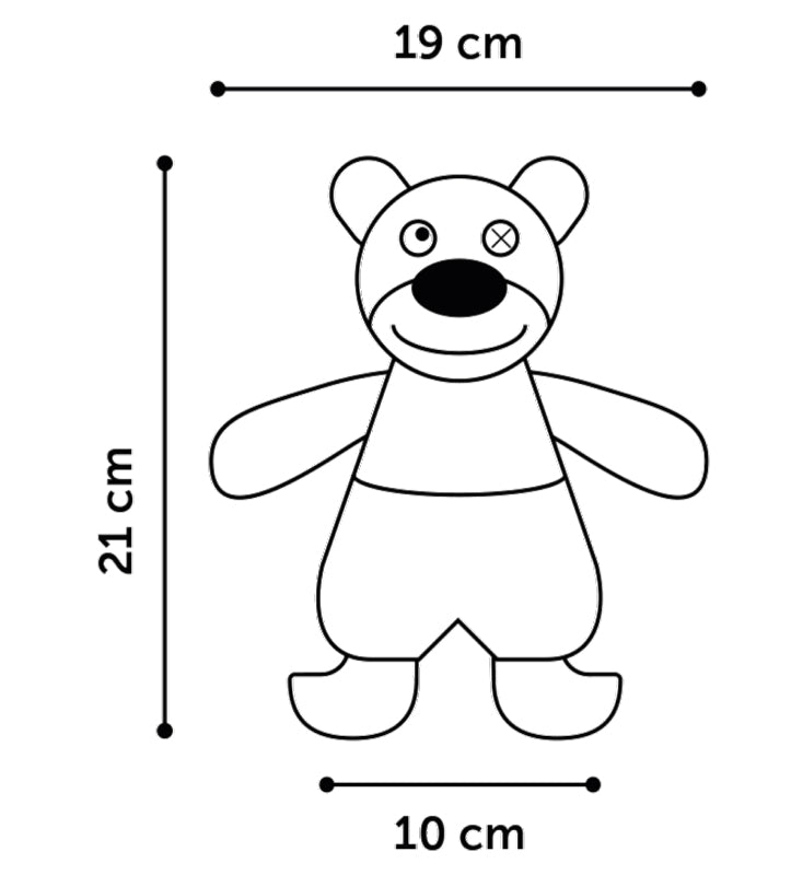 Flamingo - Peluche - Orso Cheery - 21cm