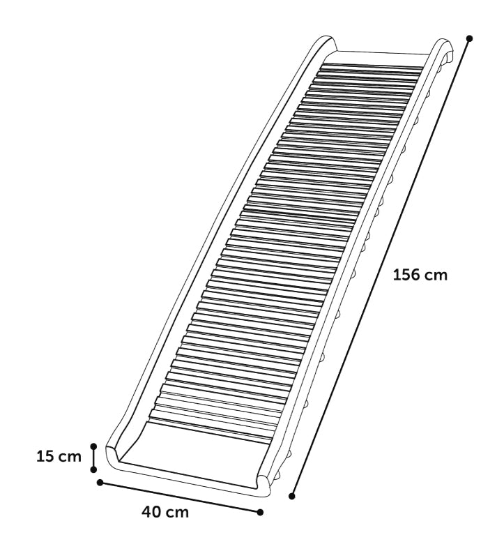 Flamingo - Rampa Pieghevole Antiscivolo