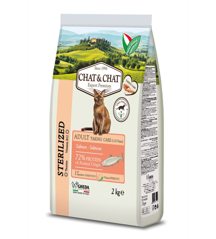 Gheda - Chat&Chat - Adult Sterilizzato - 900gr