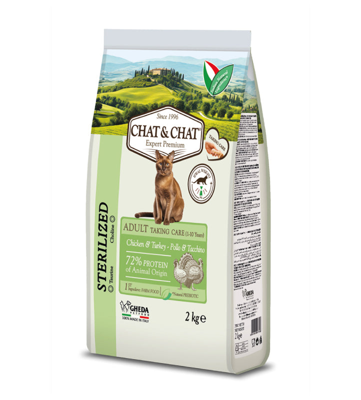 Gheda - Chat&Chat - Adult Sterilizzato - 900gr
