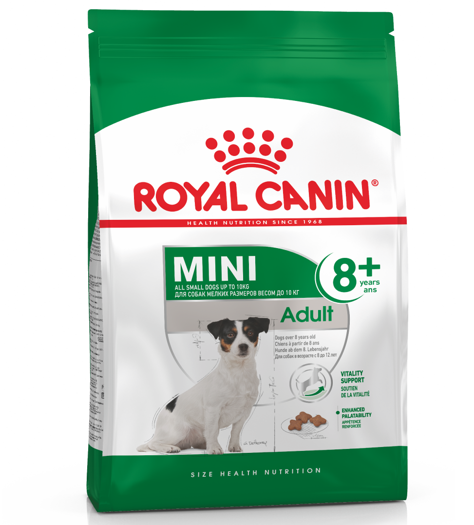 Royal Canin - Size Health Nutrition - Mini Adult 8+ - 4kg